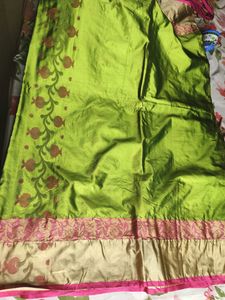 Elegant Silk Saree+ Blouse Piece