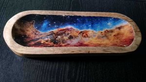 Cosmic universe Wooden Tray