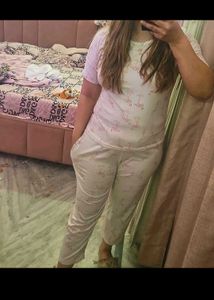 Cute Cactus Print Pajama Set combo