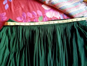 Green Full Sleeve Lehnga Choli