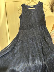 Shimmery Blue Party Wear+ HP Bag