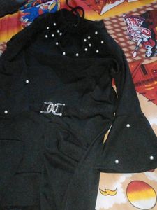 Black Colours Long Top