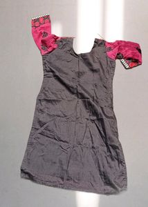 Beautiful red And Black Kurta