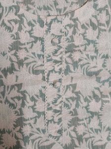 Floral Print Kurta