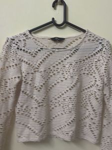 Crochet Long Sleeve Top