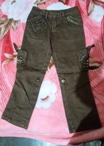 Girls Capri Jeans