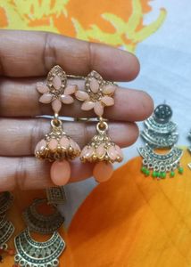 Combo Earings Top Beautiful 😍 Jodi