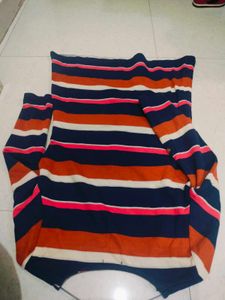 Striped Long Sleeve Dress