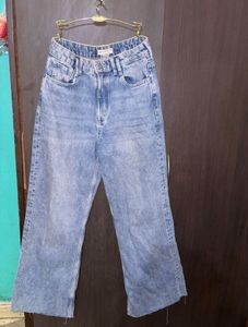 Light blue Wide Leg Jeans