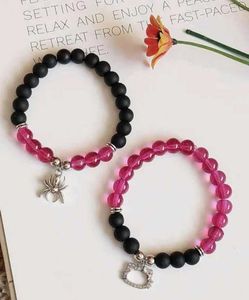 Hello kitty and spiderman bracelet combo