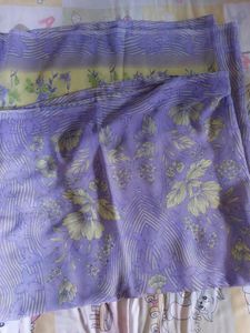 Floral Print Dress Set - Beautiful Saree Blouse