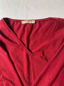 CHEROKEE Red Long Sleeve Top