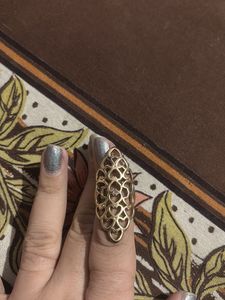 Gold Heart Ring