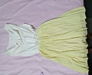 Cute Two-Tone Dress