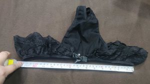 Lace Detail Thong with Bow 🖤