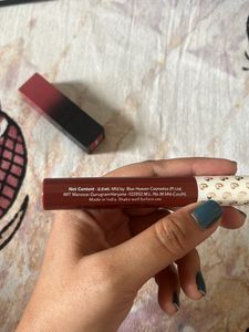 Pack Of 3, Nude Lipsticks And Lip Balm