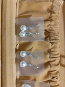 Combo - 4 Pair Synthetic Pearls Danglers