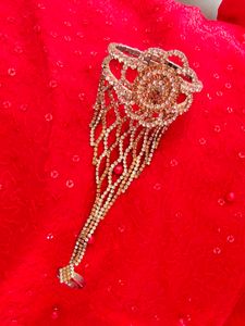diamond cut style flower bracelet