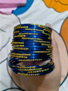 Purple &amp; Gold Bangles💜