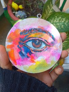 Hand painted Wall Art Piece