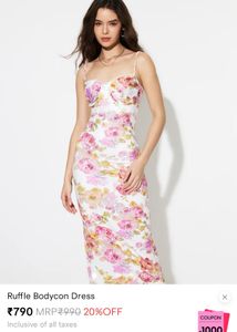 Floral Corset Bodycon Dress