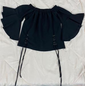 Chic Black Short Top ✨