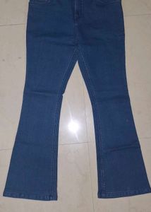 Flared Denim Jeans
