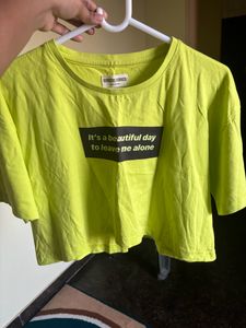 Cropped Oversize Tshirt
