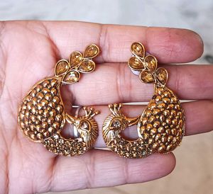 Peacock Earrings