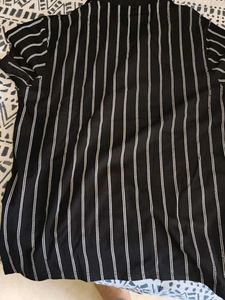 Striped Black Polo Shirt