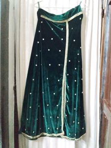 Velvet Indian Outfit