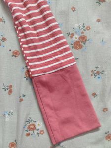 Striped Long Sleeve Top