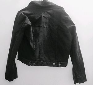 BLACK COLOUR DEMIN JACKET 🖤
