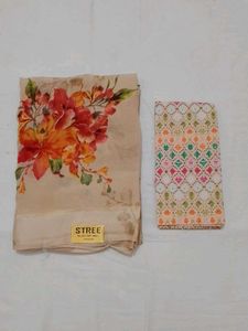 Stree Floral Print Sarees