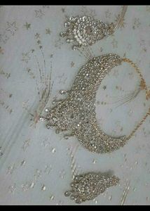 Glamorous Rhinestone Collar Neclace