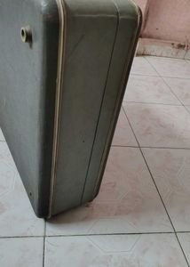 Grey Medium size Suitcase