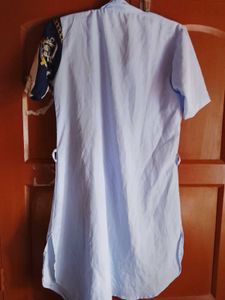 Blue Button-Down Shirt