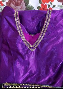 Elegant Purple Kurta Set