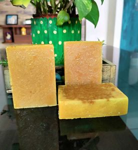 Handmade Haldi Chandan Soap Set