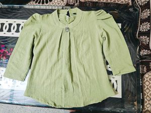 Crepe A- Line Top