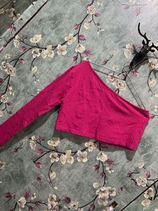 Hot Pink Crop Top