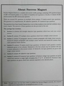 Aakash JEE (Advanced) Success Magnet Class XI Book