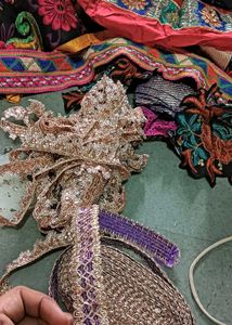Assorted Fabric Pieces