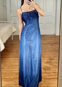 Elegant Blue Maxi Dress🧜🏻‍♀️