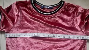 Velvet TShirt Women