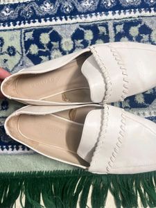White Primark Loafers