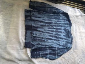 Blue Tie-Dye Sweatshirt