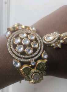 Beautiful Kundan Panja (Haath Phool) ✨