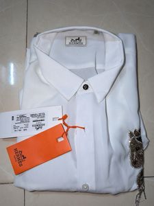 Men’s Hermes Partywear White Shirt XXL 44 si