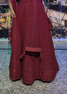 Beautiful Stiched Lehega With Padded Stich Blouse